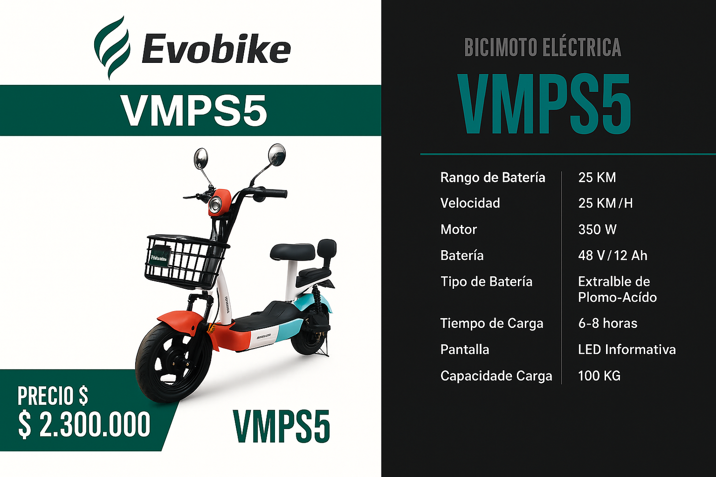 Evobike VMPS5