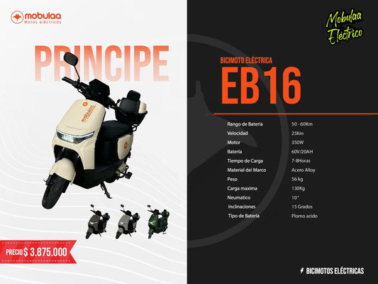 BICIMOTO ELECTRICA PRINCIPE