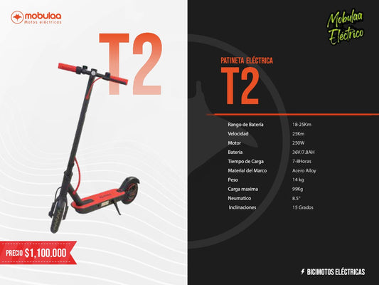 PATINETA ELECTRICA T2