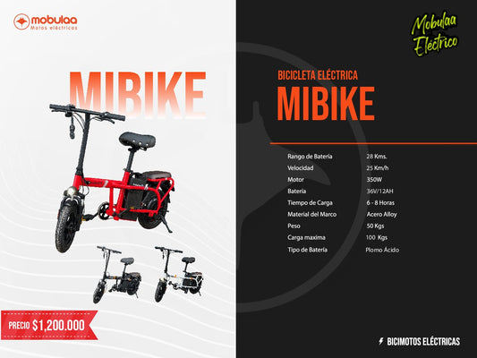BICIMOTO ELECTRICA MIBIKE