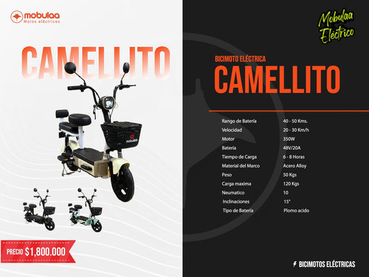 BICIMOTO ELECTRICA CAMELLITO