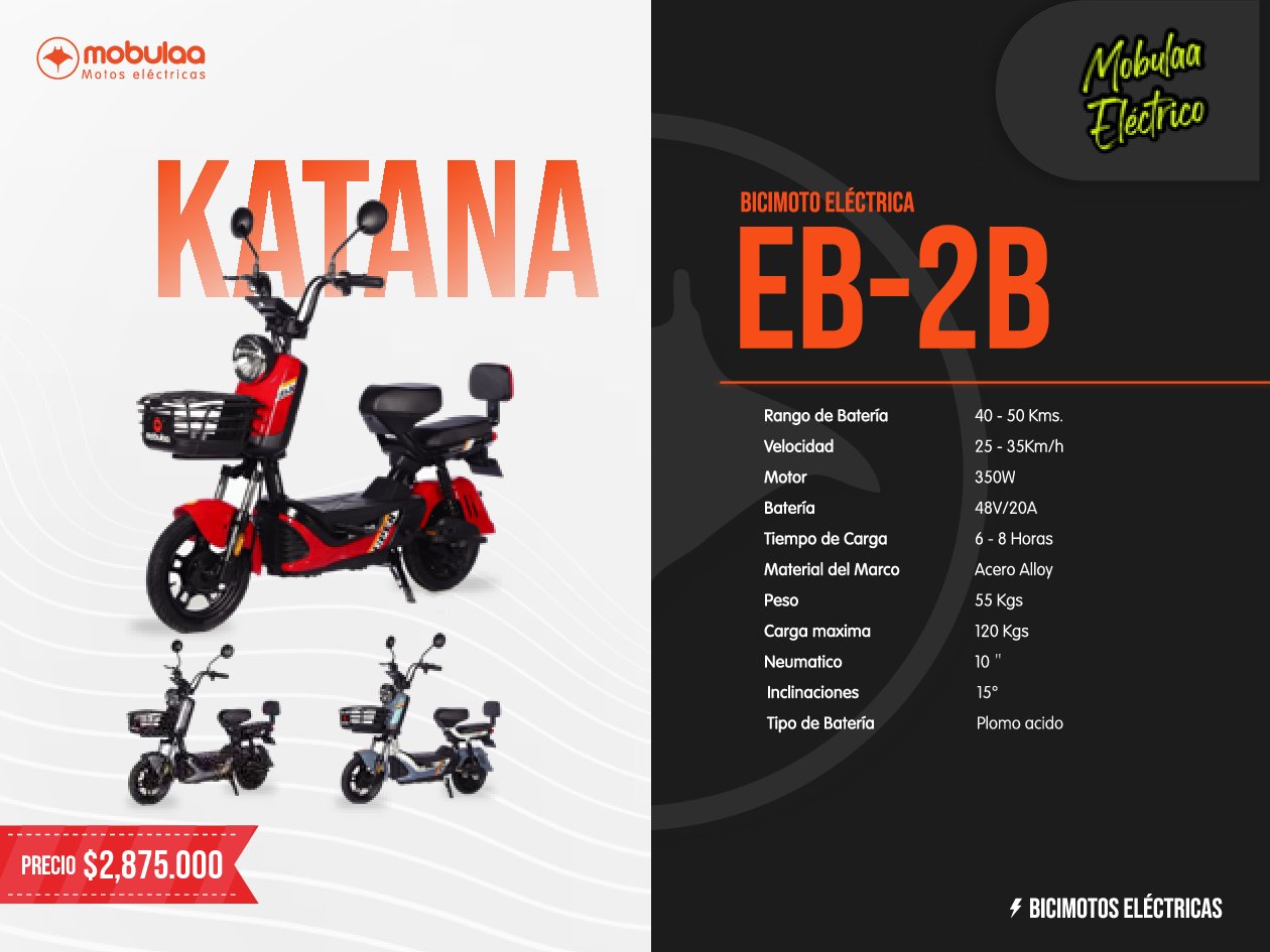 BICIMOTO ELECTRICA KATANA