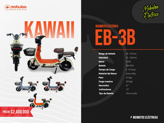 BICIMOTO ELECTRICA KAWAII