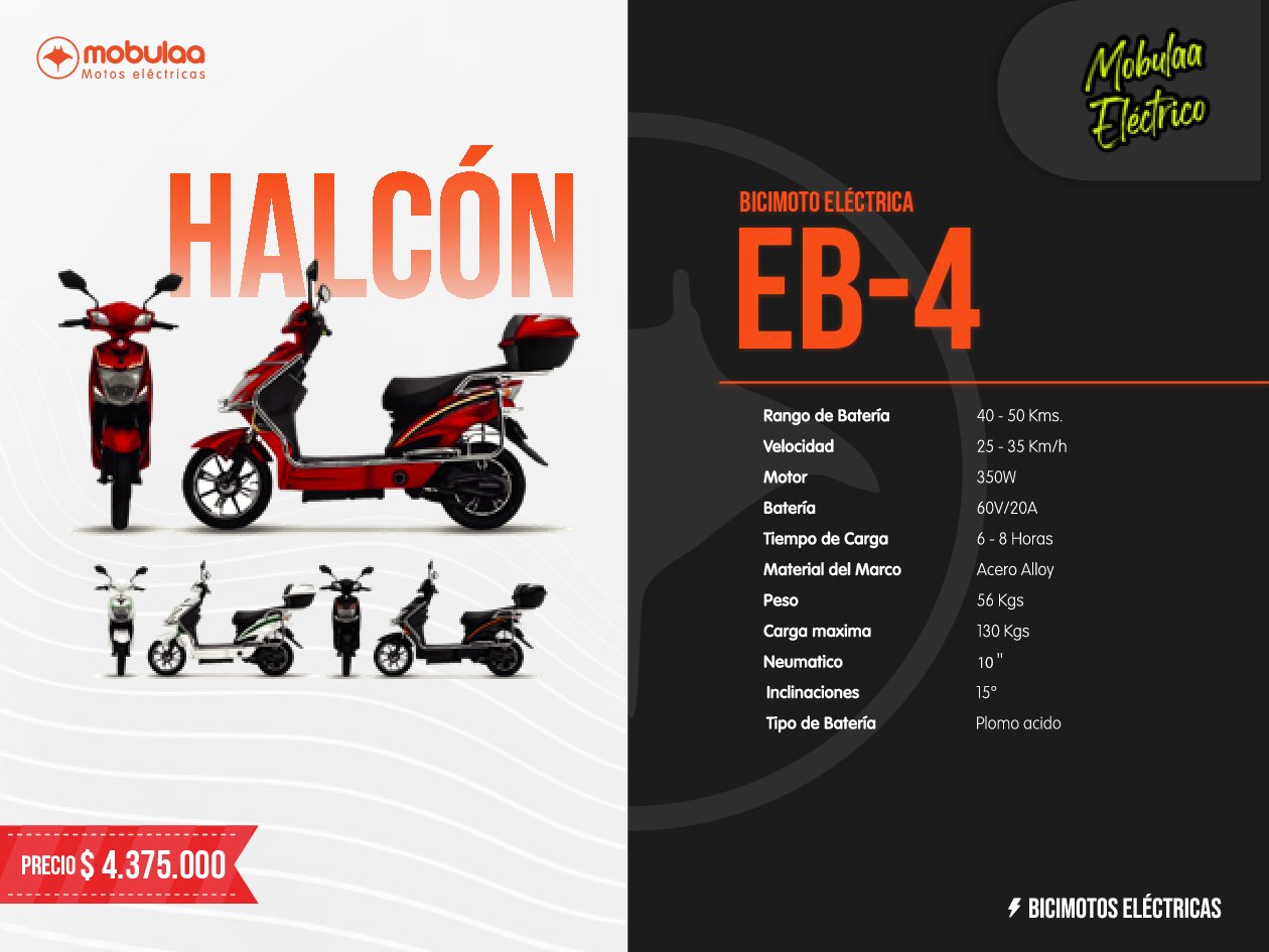 BICIMOTO ELECTRICA HALCON