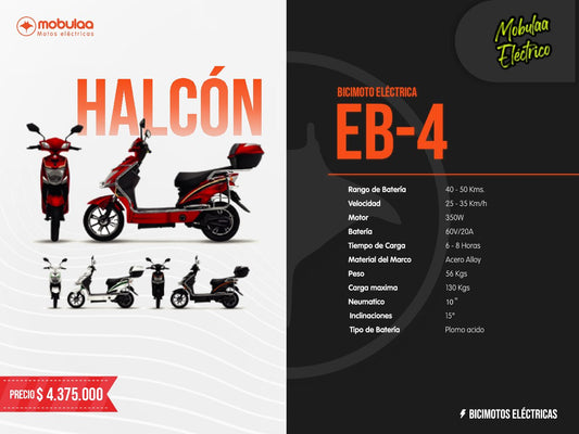 BICIMOTO ELECTRICA HALCON