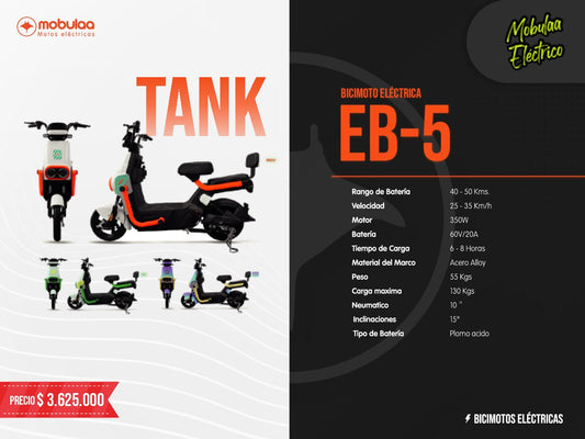 BICIMOTO ELECTRICA TANK