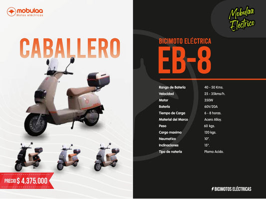BICIMOTO ELECTRICA CABALLERO
