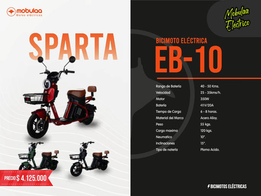 BICIMOTO ELECTRICA SPARTA