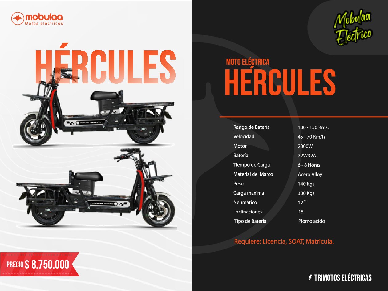 TRIMOTO ELECTRICA HERCULES