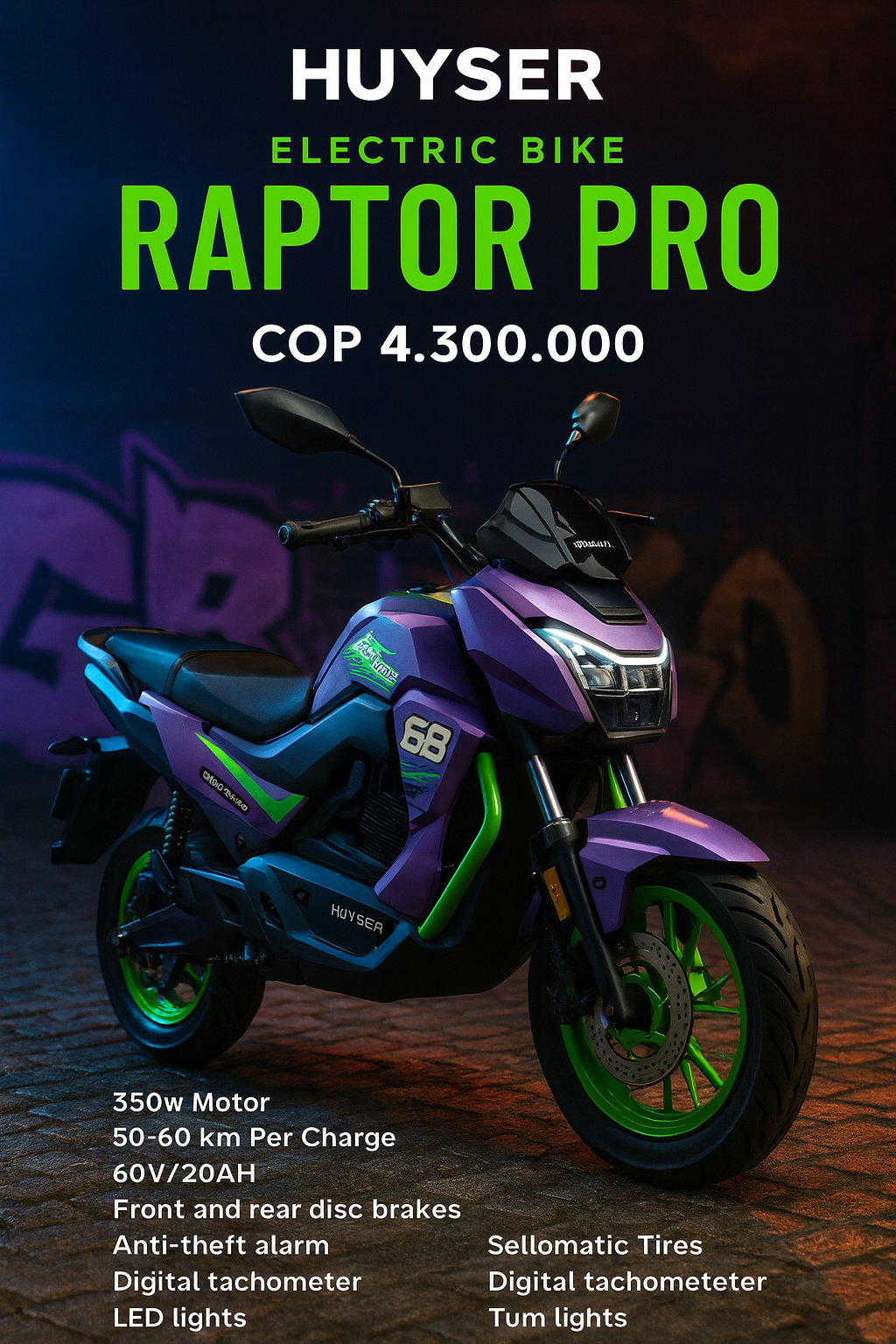 HUYSER Raptor Pro